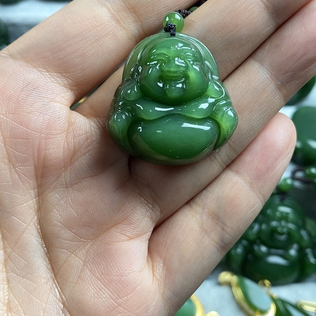 和田玉（碧玉）未镶嵌颈饰