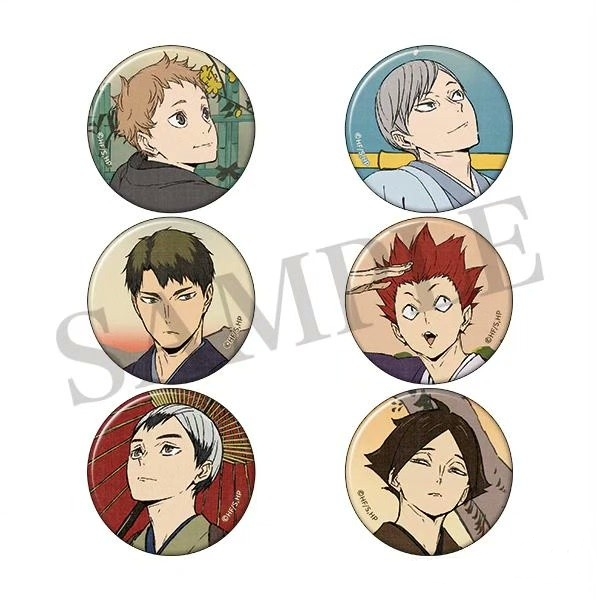 【漫心坊】排球少年 四季景春之阵 吧唧