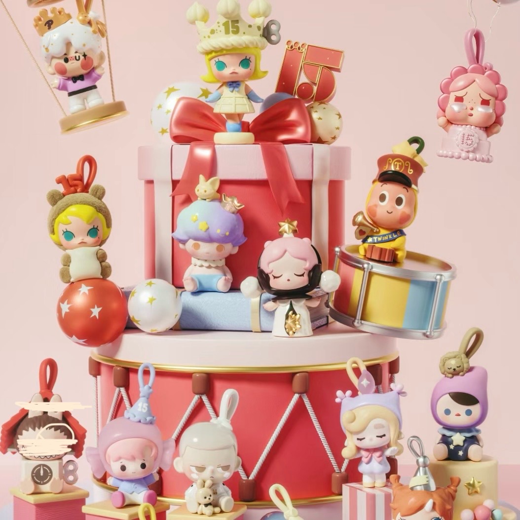 【代拆】庆祝这一刻萌粒（1粒装）盲袋潮玩手办节日礼物
