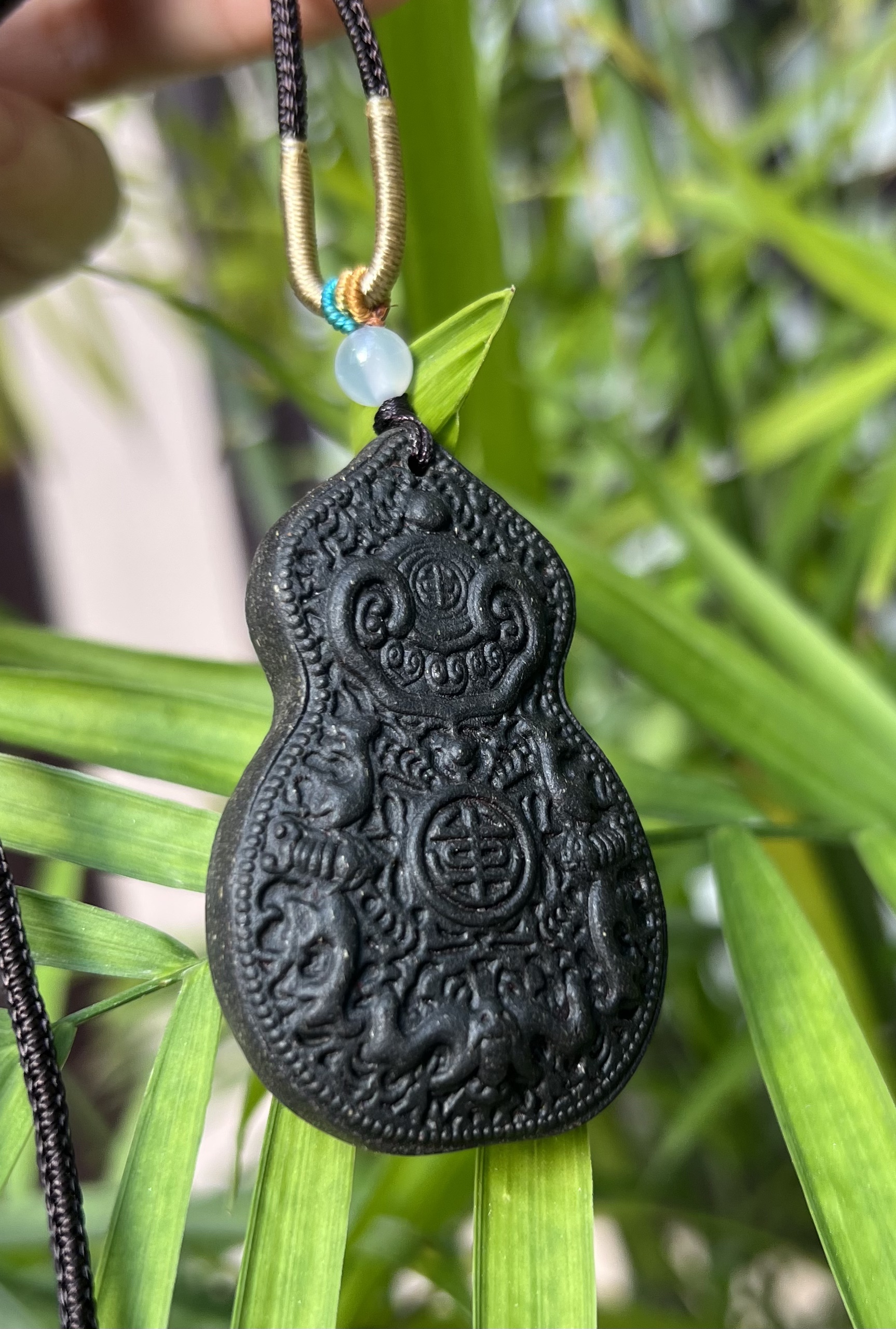 【福禄】葫芦型大四合非遗手工设计款脖挂