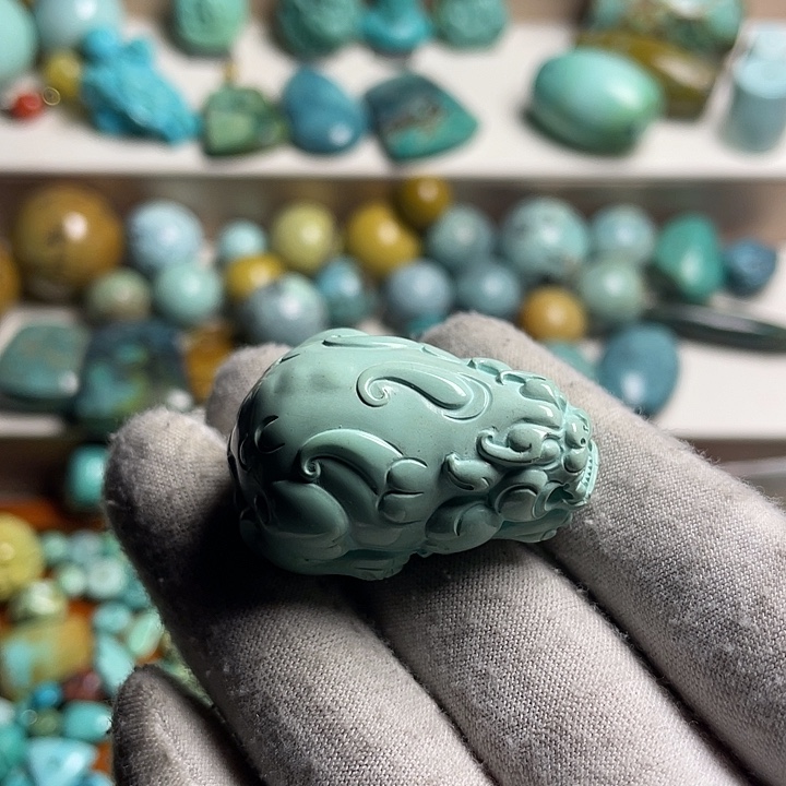 绿松石未镶嵌绿松石