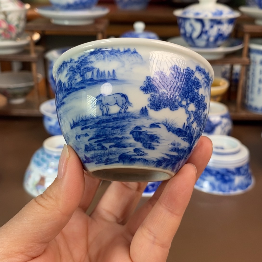 景德镇陶瓷手工手绘
