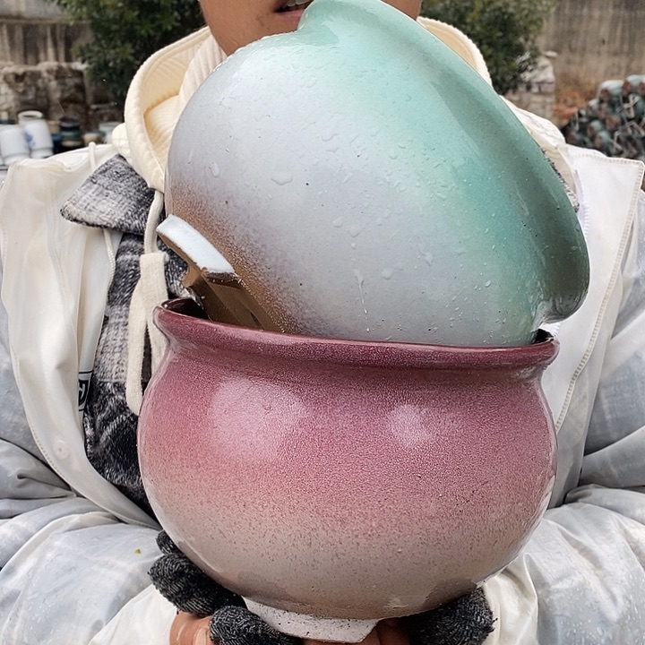 红陶正品高13口20