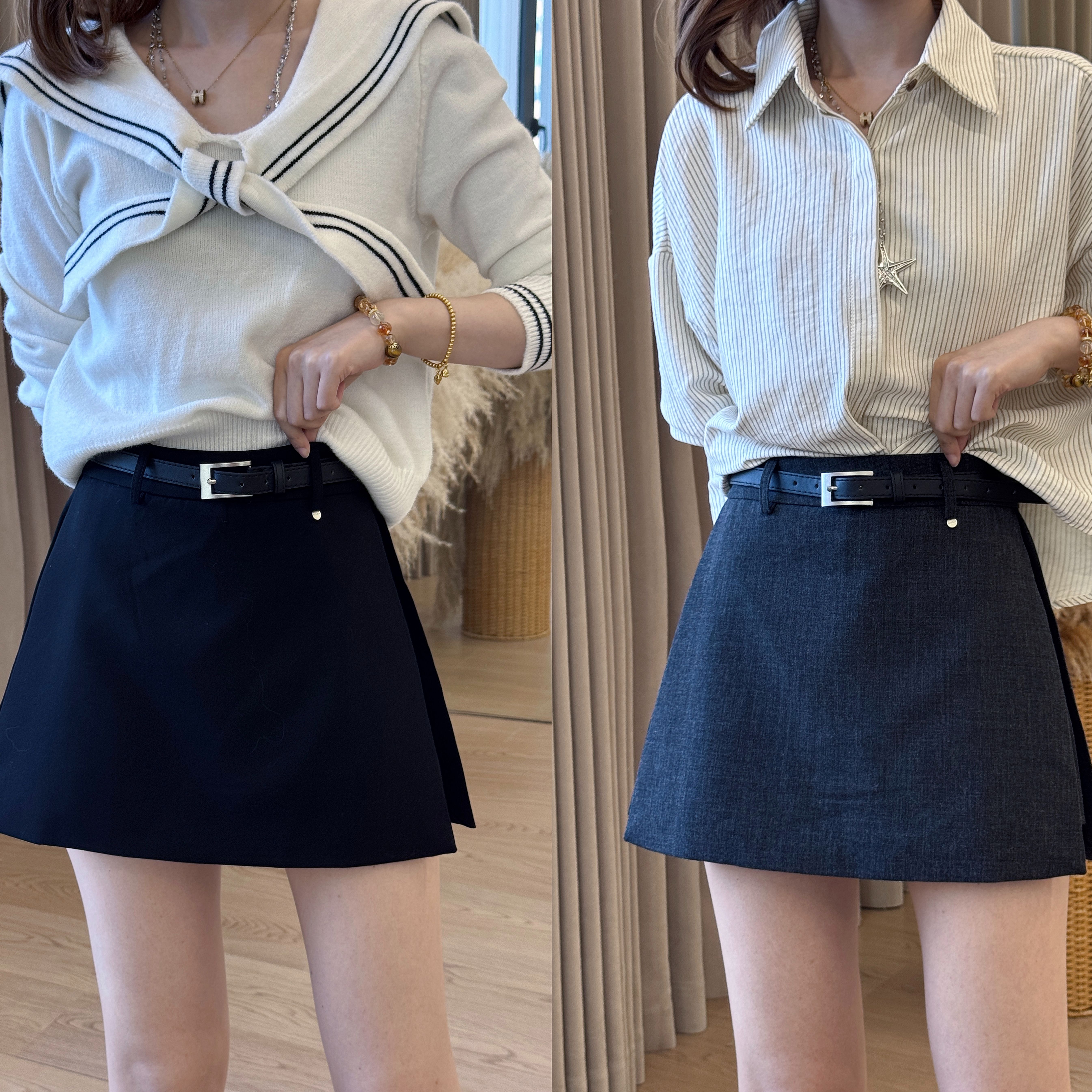 【绝好版裤】LULU秋季新款时尚休闲半身裙预WZLQ5BSQ2976A