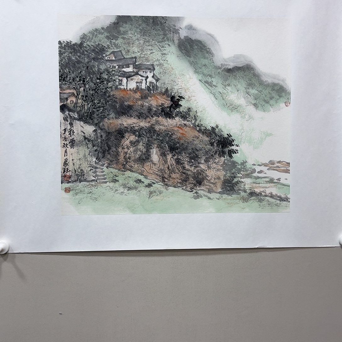 国画墨*徐家珏2平尺山水