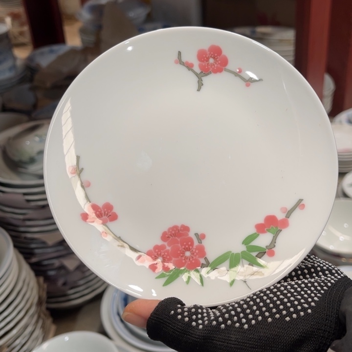 醴陵高温釉下手绘15.5厘米