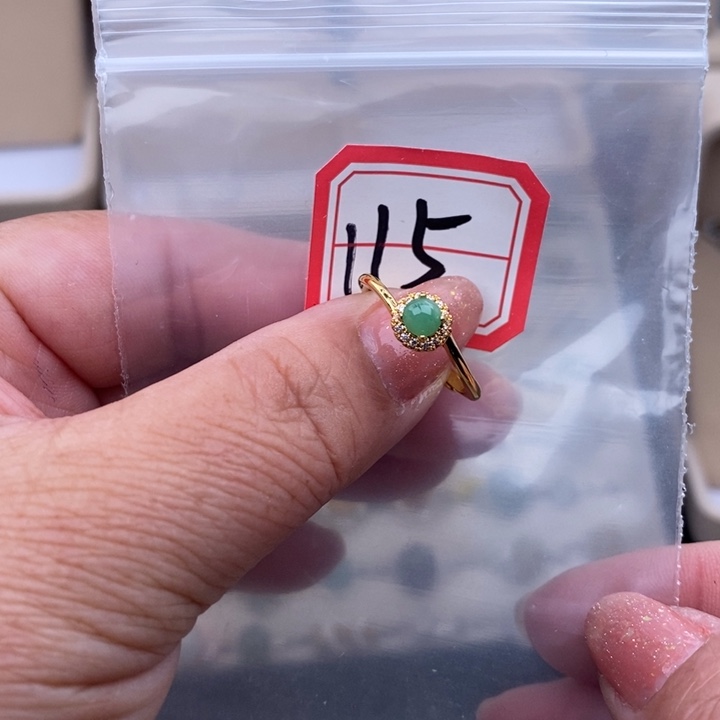 未镶嵌戒指翡翠缅甸