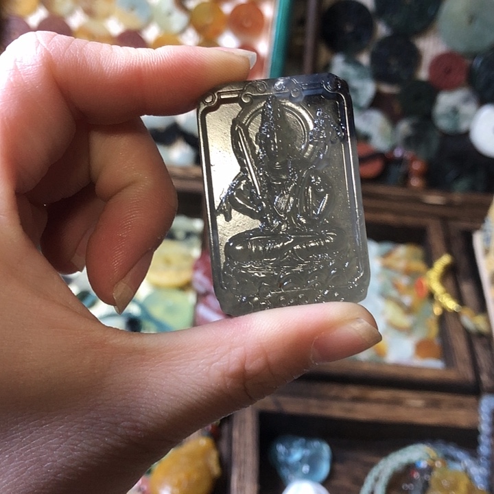 岫玉岫玉挂件未镶嵌