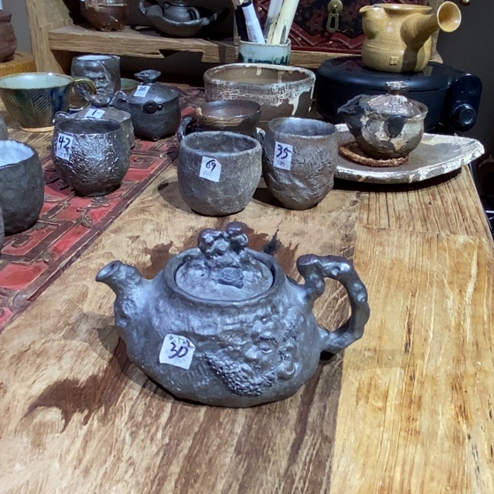 孝木窑手工制作茶壶