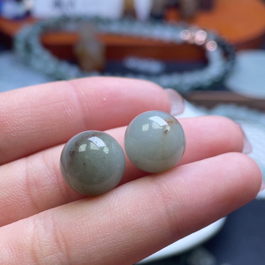 颈饰未镶嵌翡翠翡翠（有纹打孔要备注）