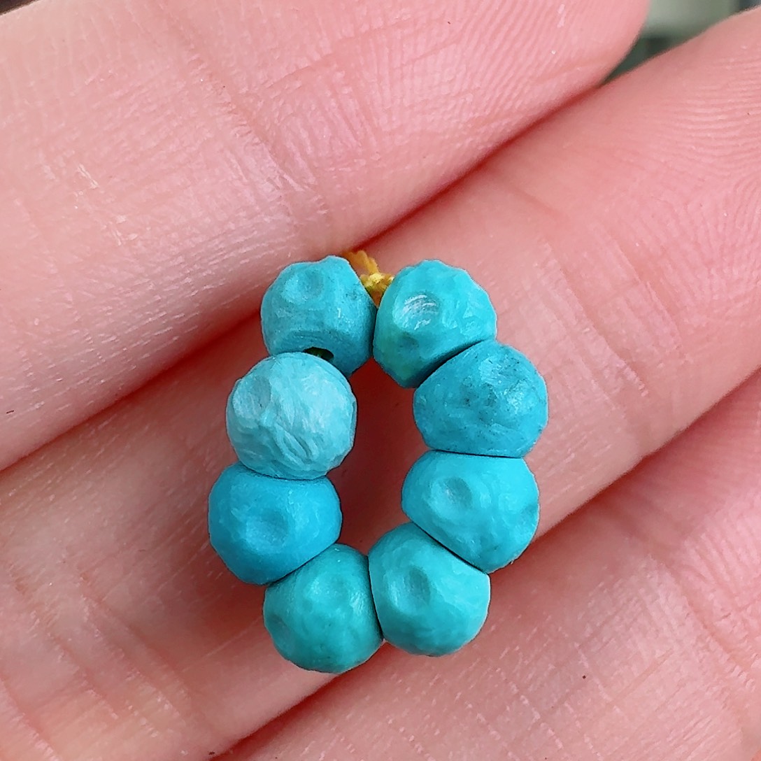 未镶嵌绿松石珠宝奇石