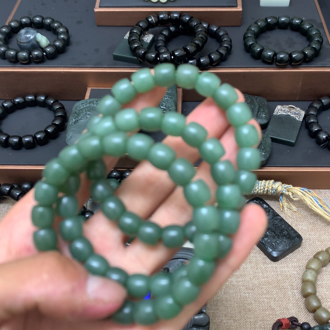 手链未镶嵌和田玉拍一发一