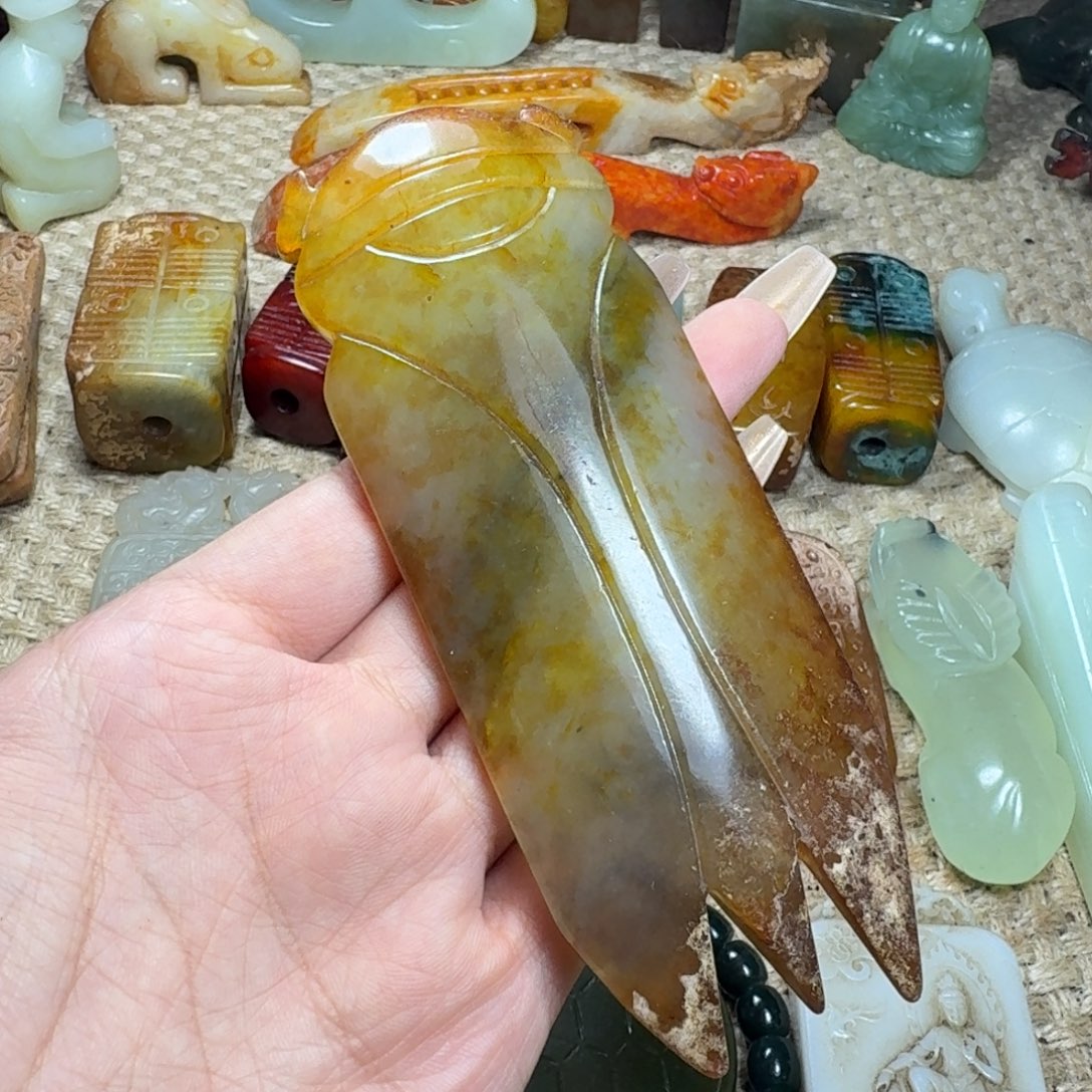 吊坠白玉菩提挂件