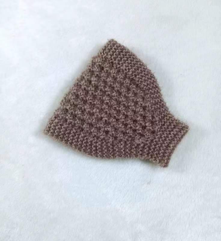 女士秋冬针织帽围脖两用保暖护耳发带帽时尚头巾帽