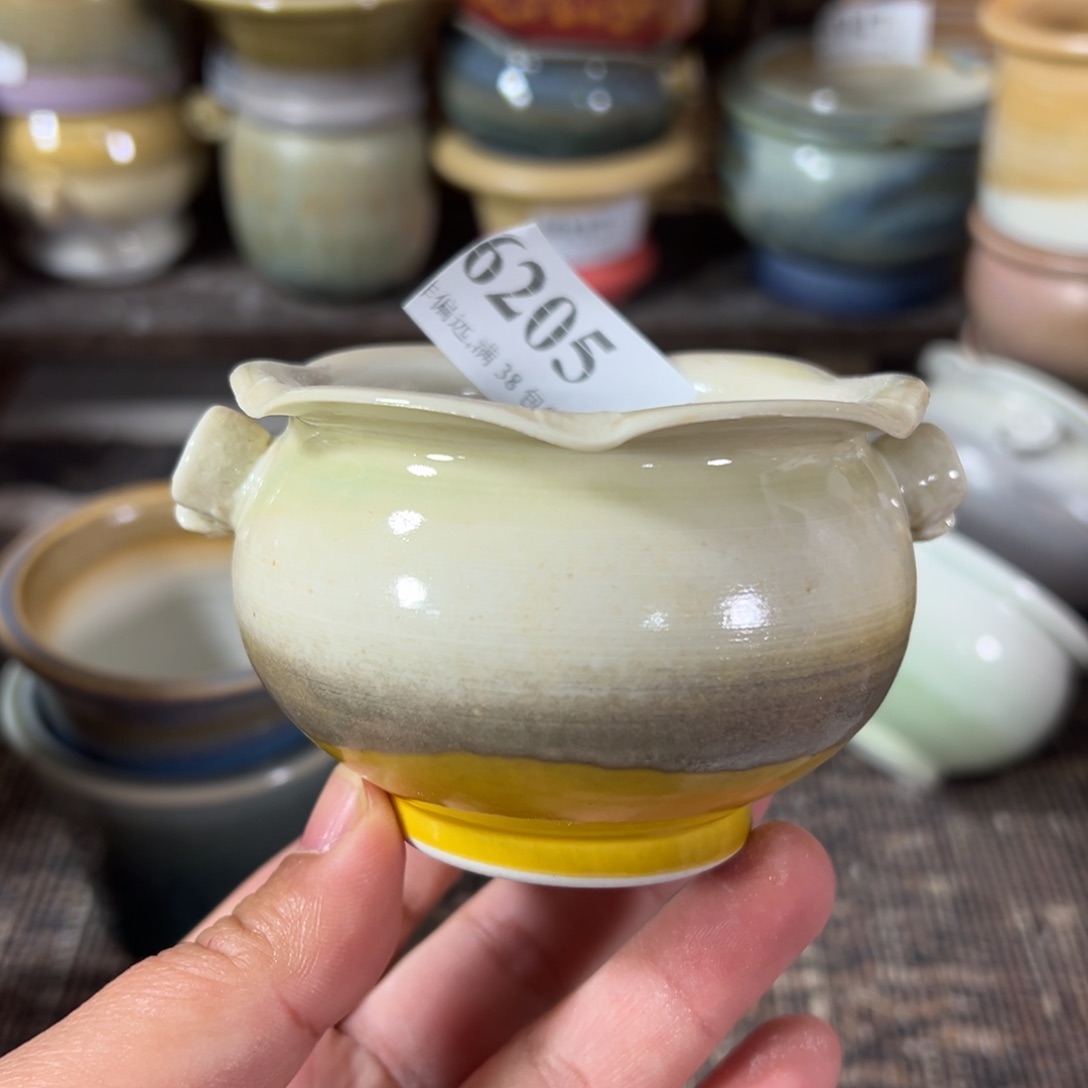 陶瓷景德镇手工花盆