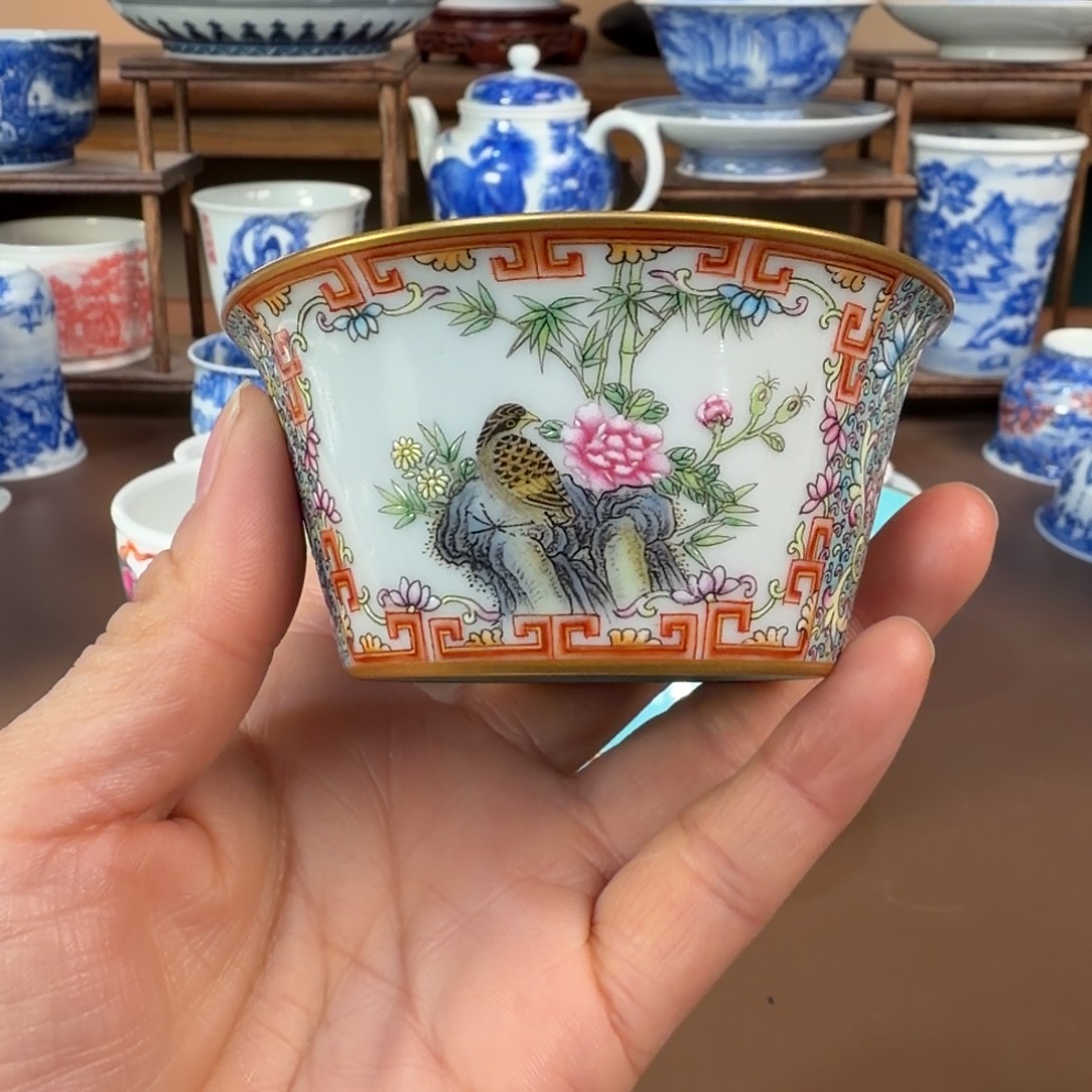 森***景德镇陶瓷手工手绘