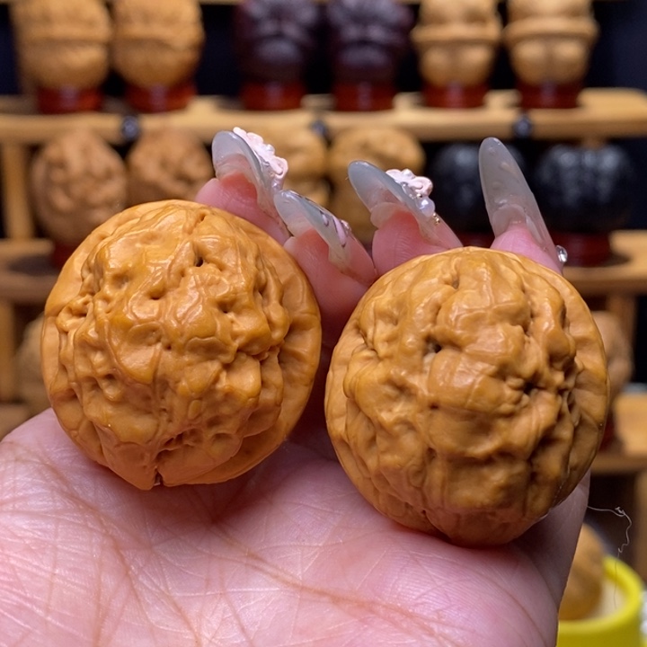 文玩核桃把件水晶疙瘩包23号