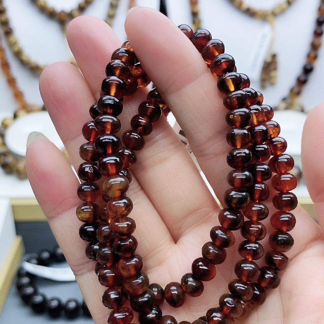 琥珀颈饰未镶嵌琥珀6