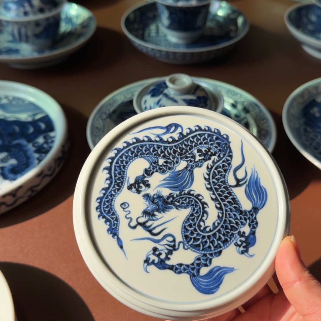 手工手绘茶具耳微瑕