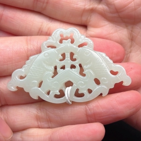 和田玉挂件未镶嵌