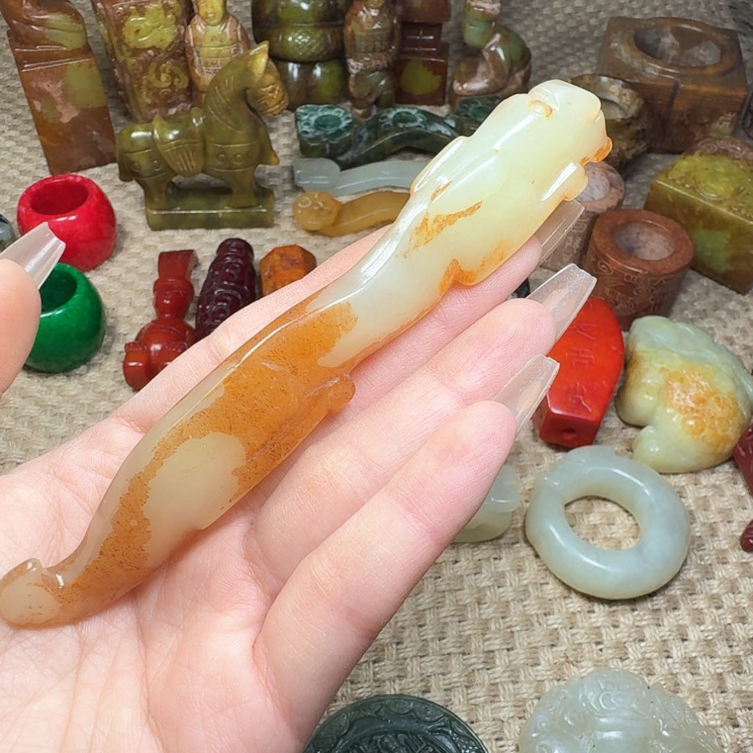 白玉菩提手串挂件