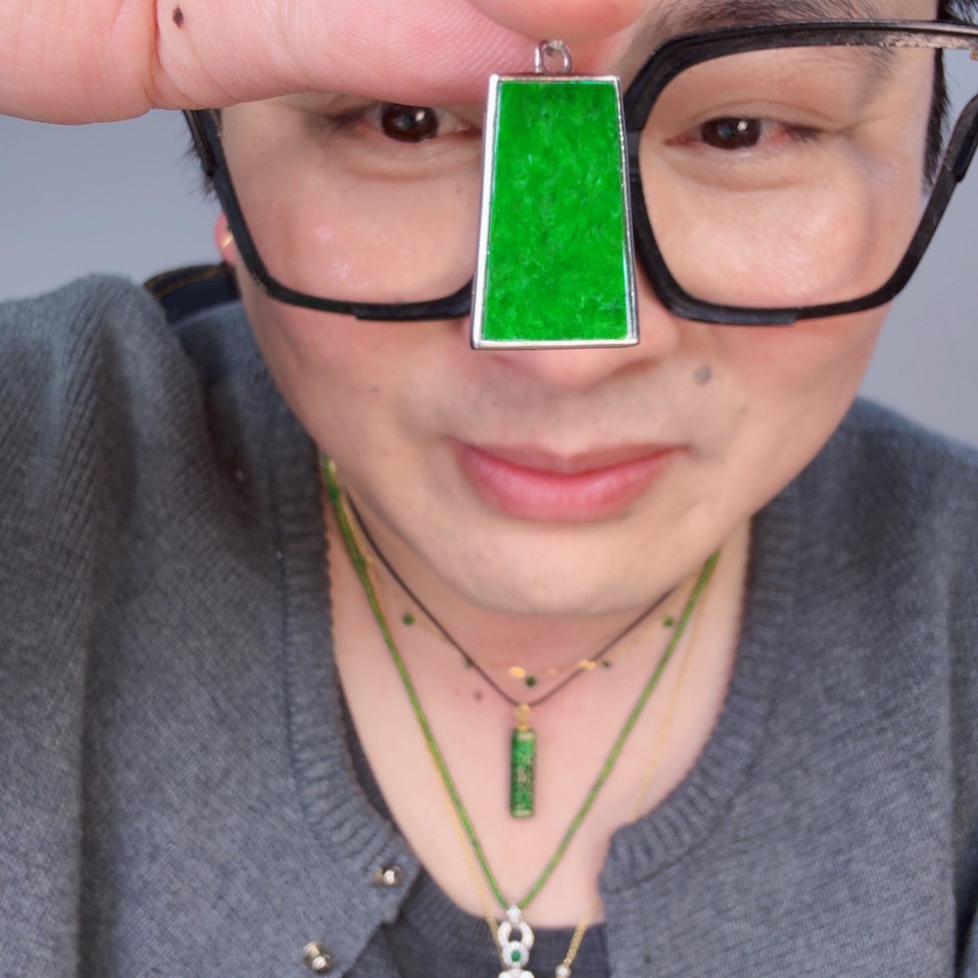 翡翠颈饰未镶嵌一个