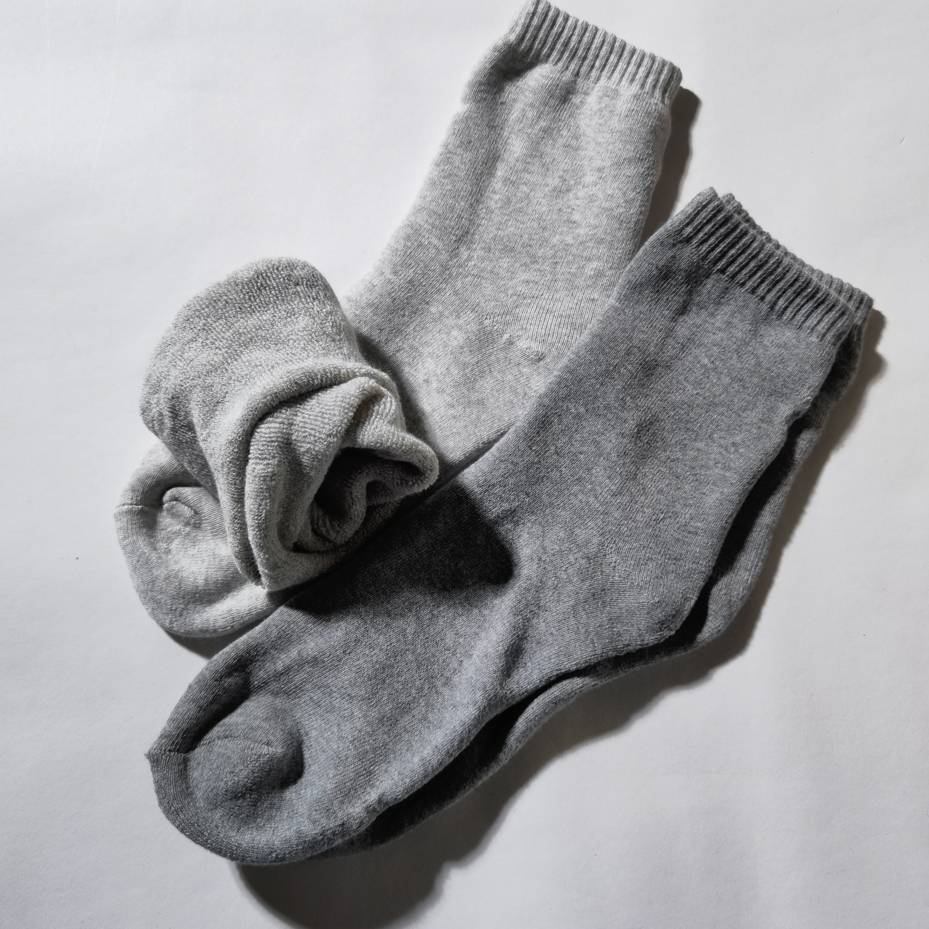 4对装情侣女士男士棉袜子中筒秋冬季吸汗透气加厚毛圈袜