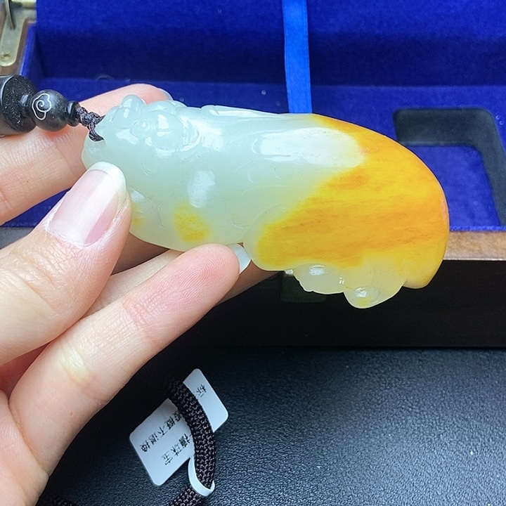 和田玉挂件未镶嵌N