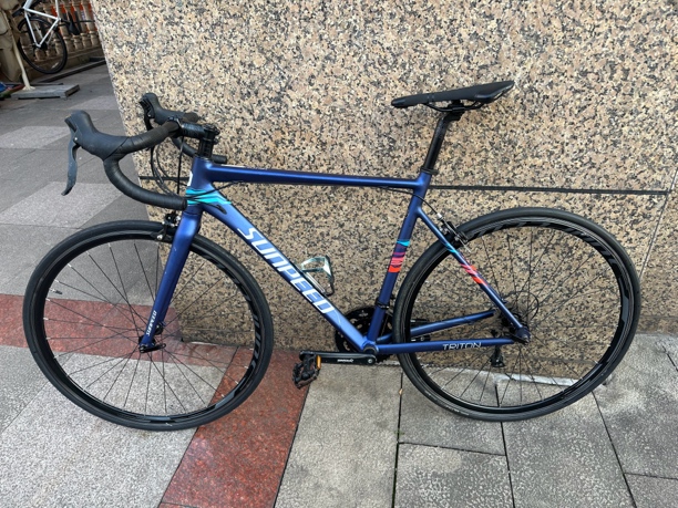 速比特 SUNPEED TRITON铝合金公路车顺泰16速圈刹单车弯把V刹男女