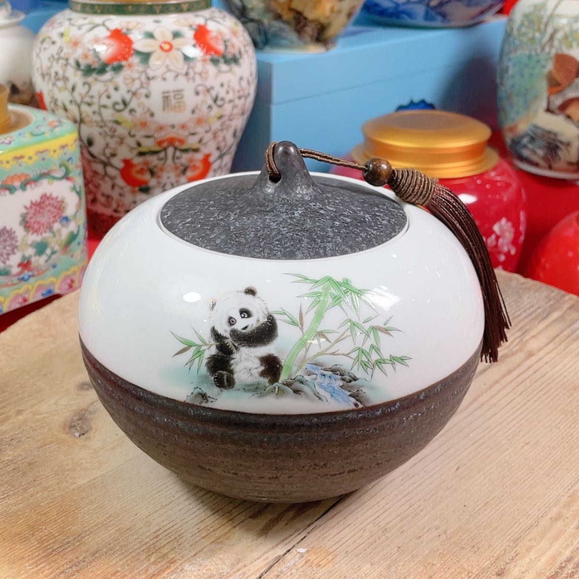 【闪购商品】罐陶瓷茶叶罐密封罐