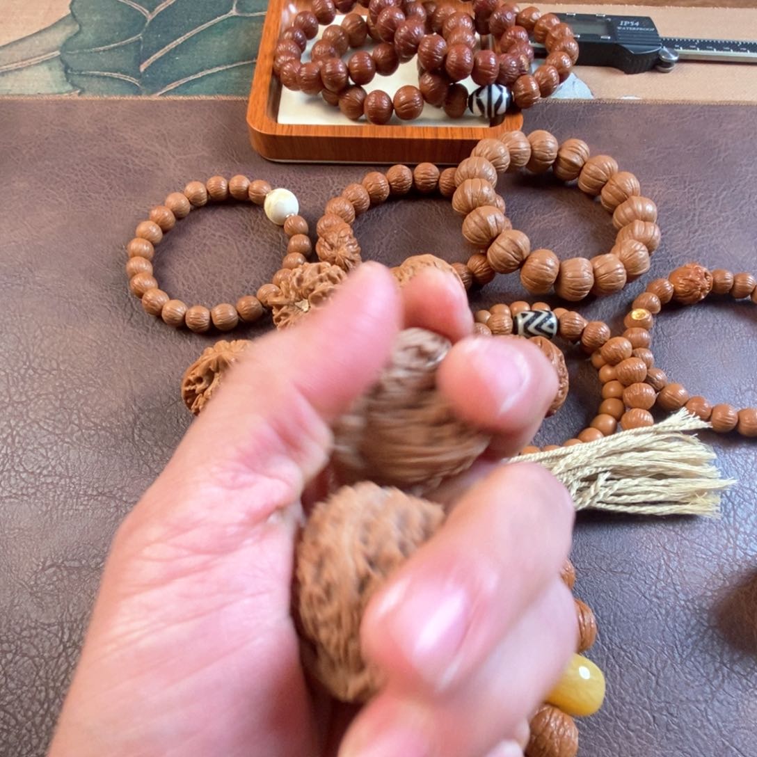 猴头核桃吊坠夏*白狮子夏至