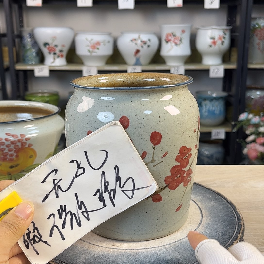 罐1xc景德镇陶瓷花盆