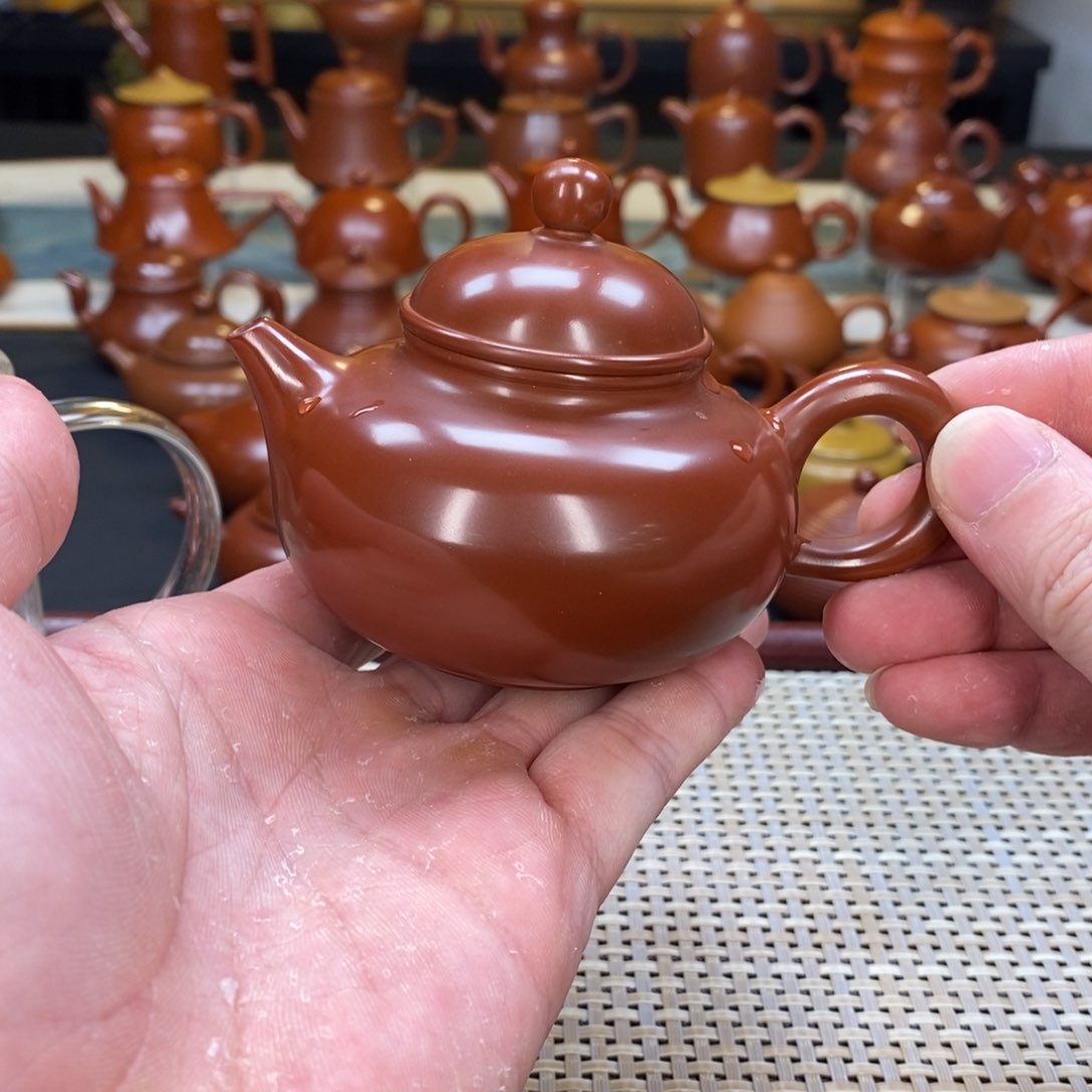 紫砂茶壶潮州手拉壶