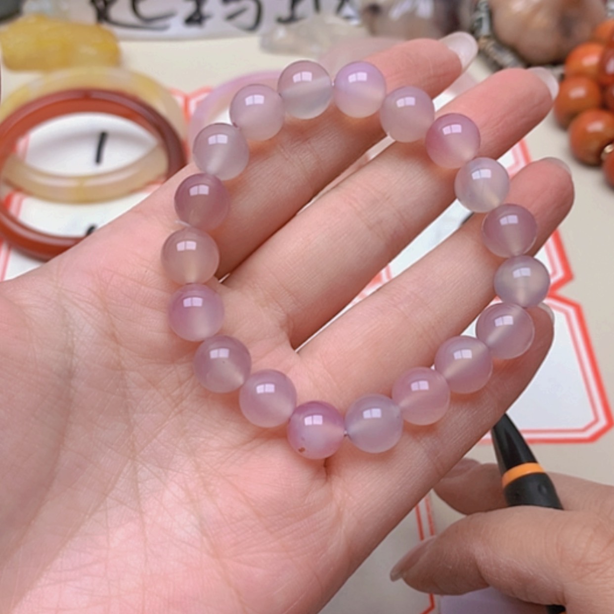 【闪购商品】未镶嵌玛瑙/玉髓珠宝半成品明****?