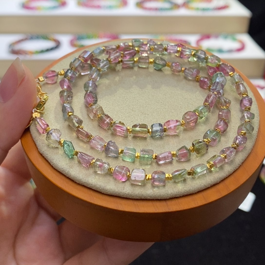 【闪购商品】碧玺手串未镶嵌两天看货期