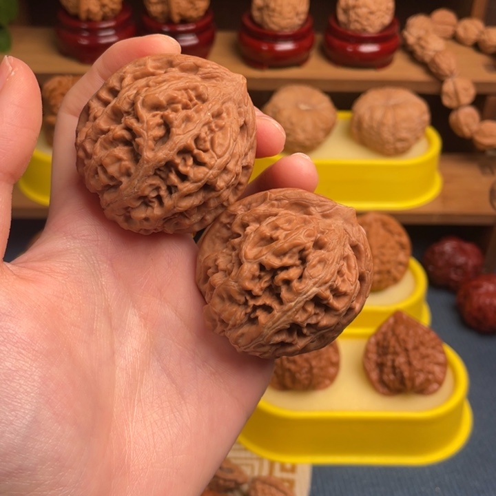 文玩核桃把件凤凰台44