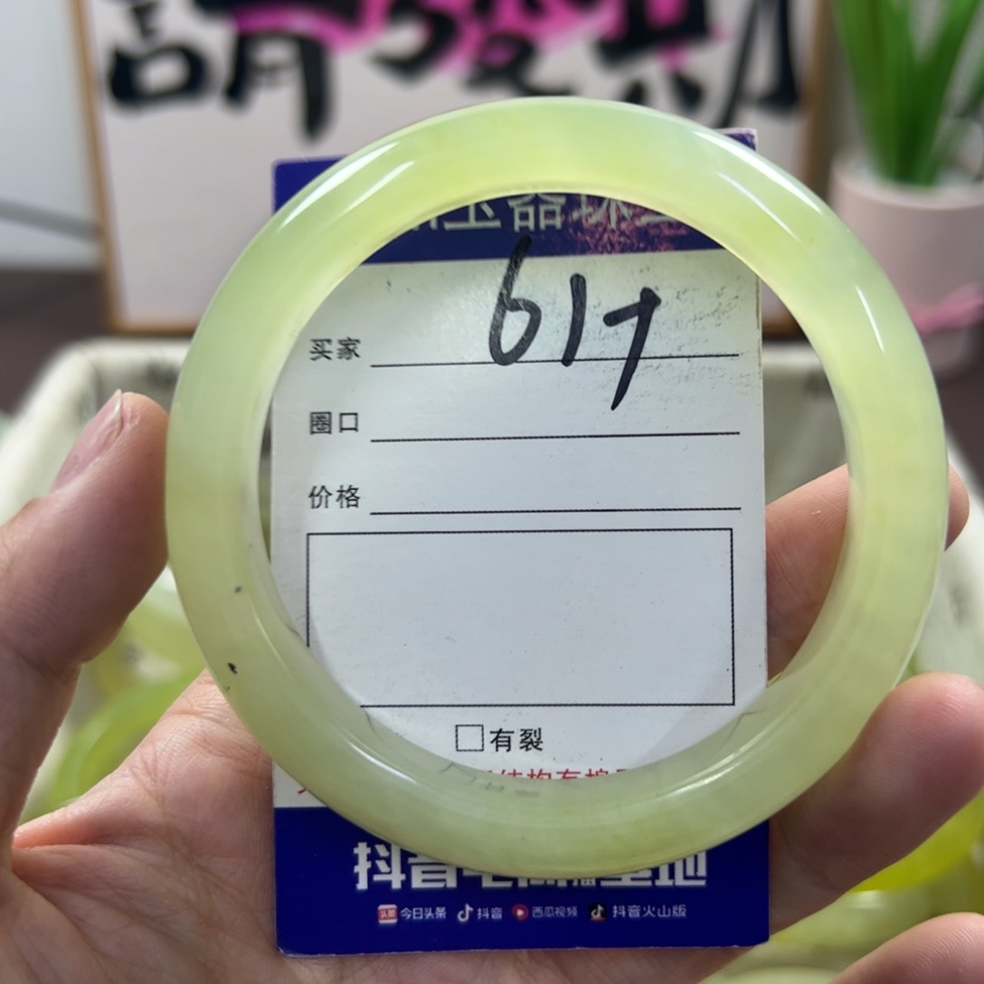 蛇纹石玉手镯未镶嵌195