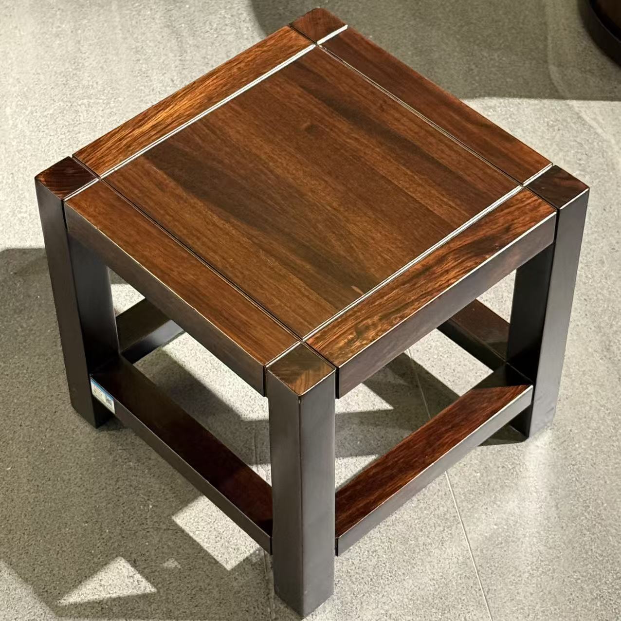 【黑檀木】9A001小方凳 30*30*29