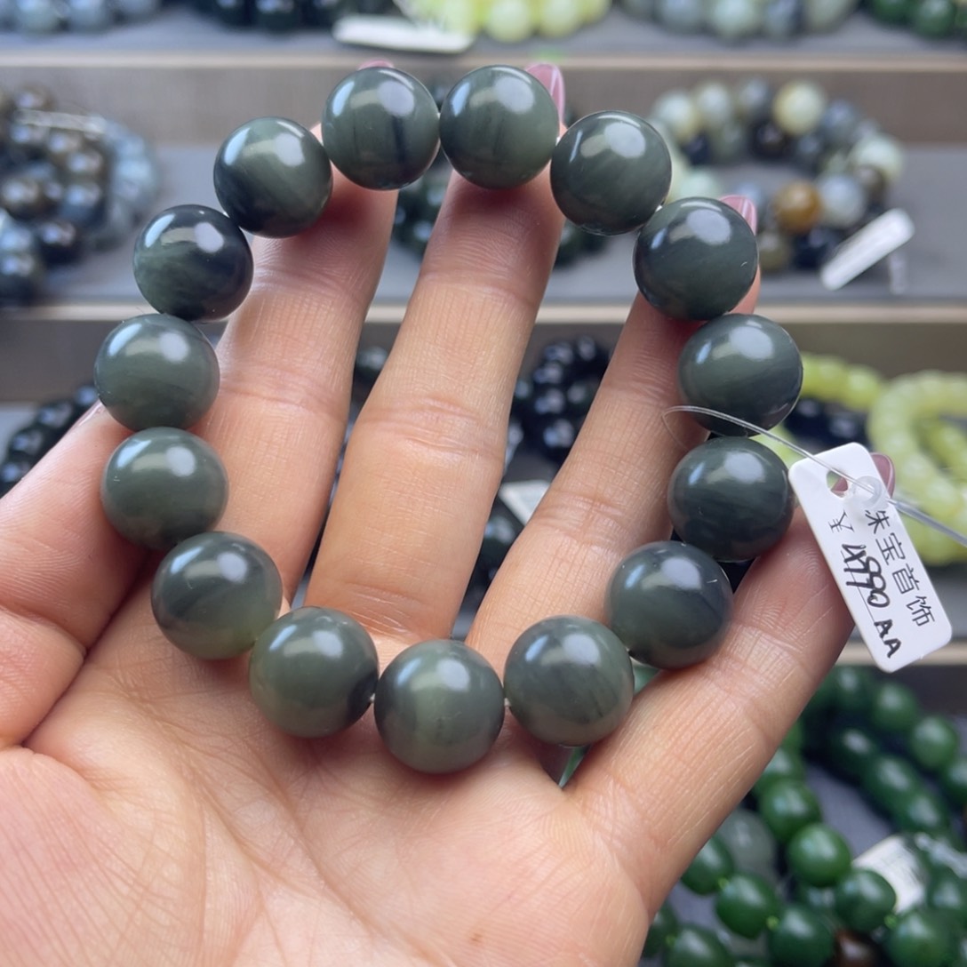 和田玉手链未镶嵌