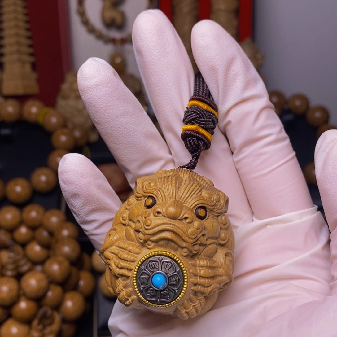 六道木其他貔貅手把件