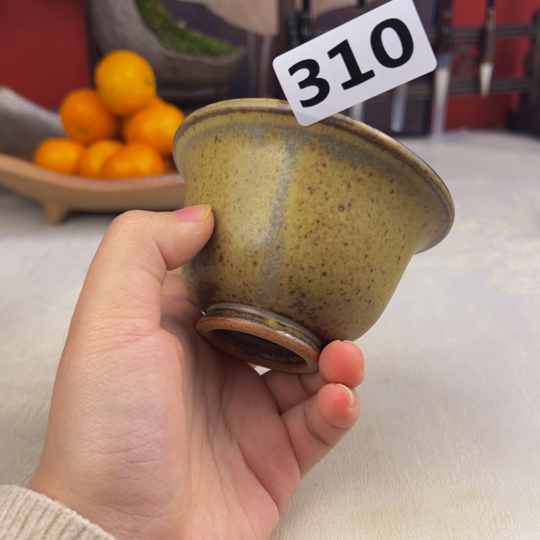 杯子纯手工柴烧主人杯