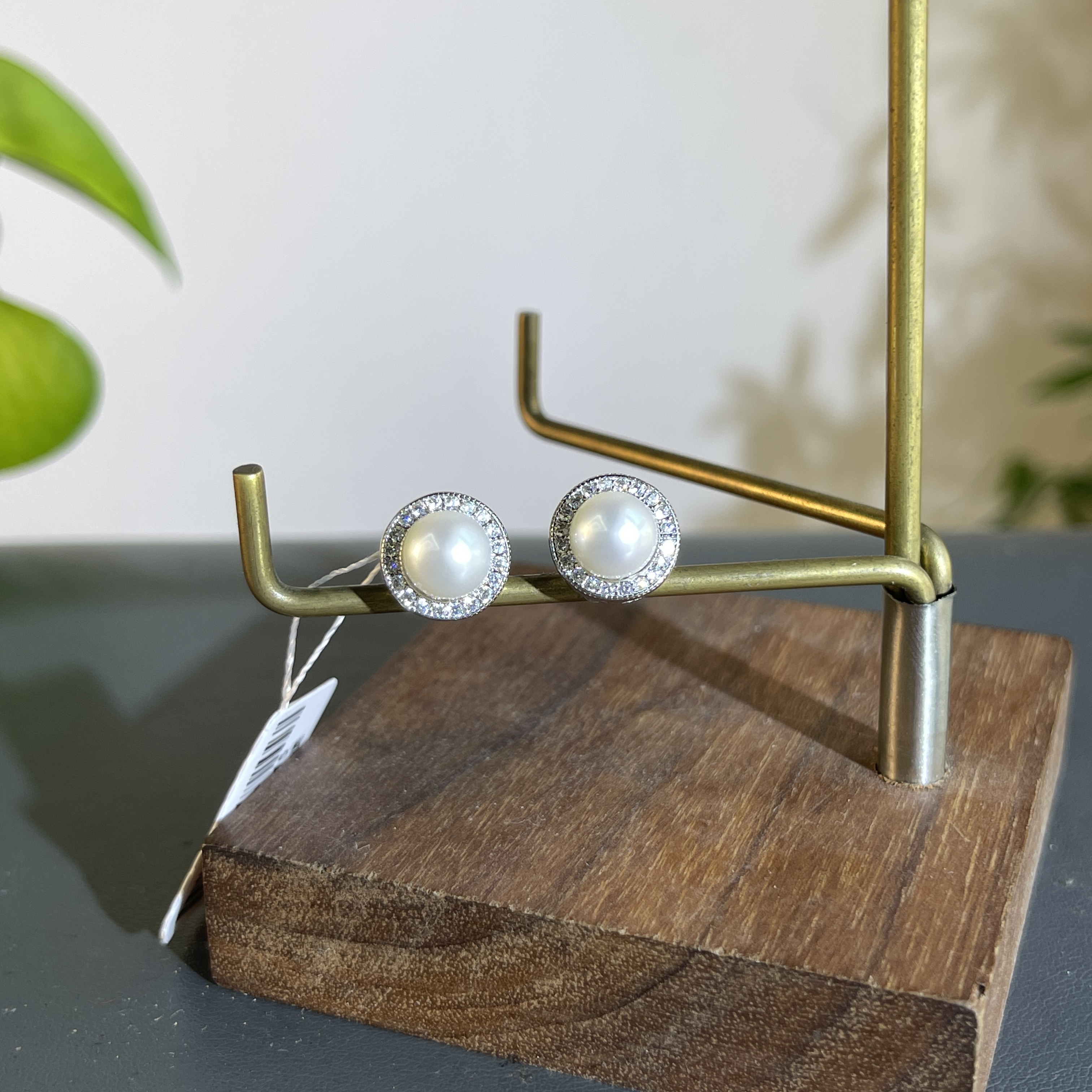 JCB27-03  S925淡水珍珠耳饰