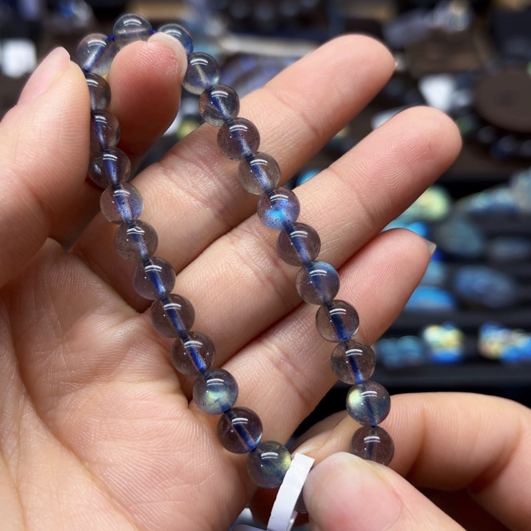 长石手链未镶嵌7左右