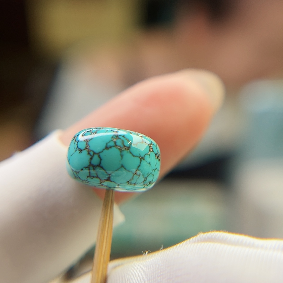 未镶嵌绿松石珠宝奇石13.6