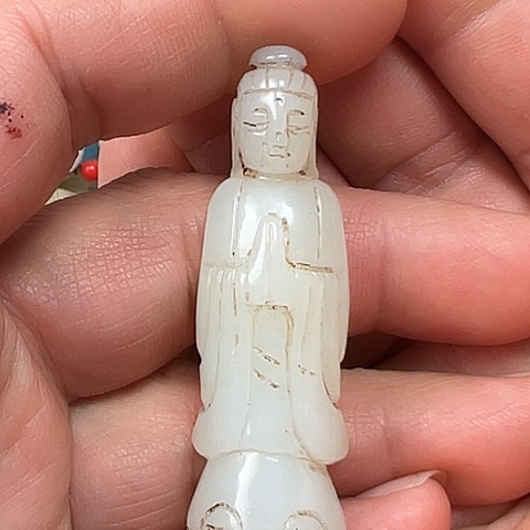 和田玉挂件未镶嵌