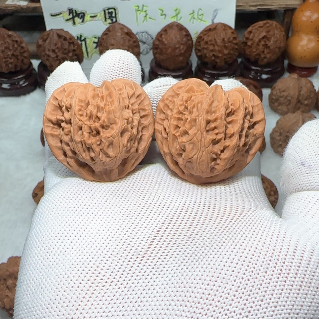 吊坠文玩核桃邢台桃心宫灯