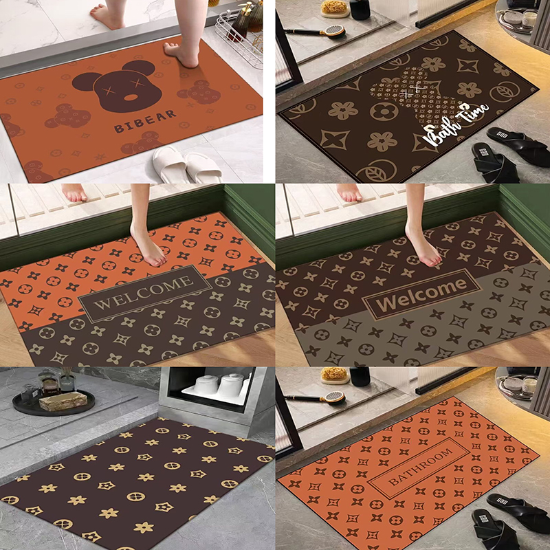 【吸水速干】卫生间地垫门垫厕所浴室脚垫家用必备家用垫子防滑耐磨