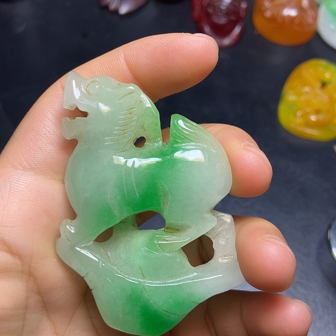 吊坠白玉菩提精品文玩