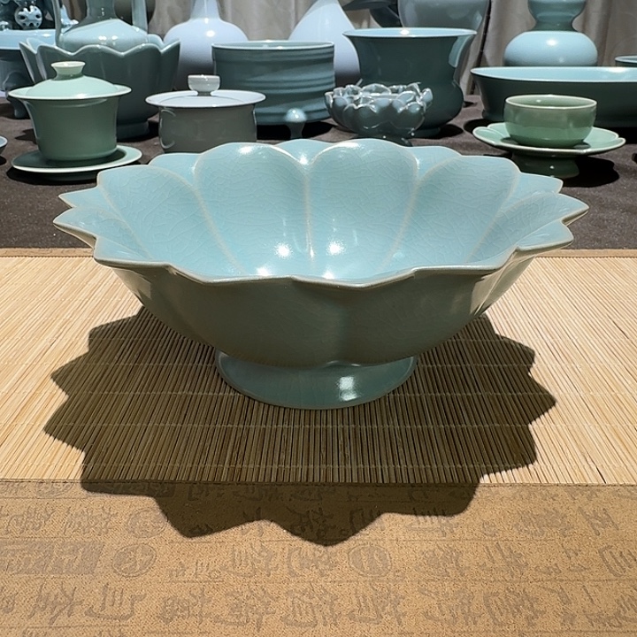 其他陶全手工，莲花碗