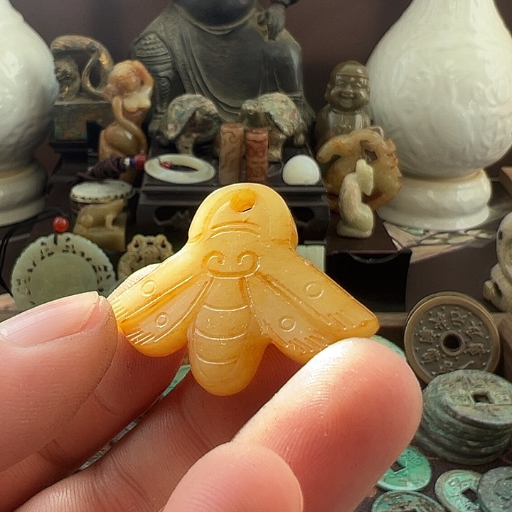 和田玉（糖玉）未镶嵌颈饰
